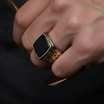 Men's Midnight ORACLE RING